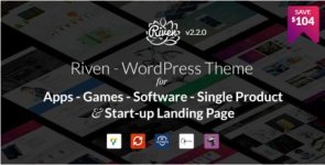 Riven   WordPress Theme for App  Game  Single Product Landing Page by ArrowHiTech(1).jpg