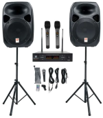 Speakers and mic on rent in Bangalore with amplifier.png