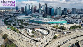 Los Angeles skyline Olympics 2028 city preparation aerial view.jpg