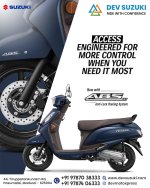 Suzuki Access 125 on road price in madurai - Dev Suzuki.jpg